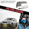 Metal Racing Car Cold Air Intake 2.5-5 inch Neck Cone Filter Heat Shield