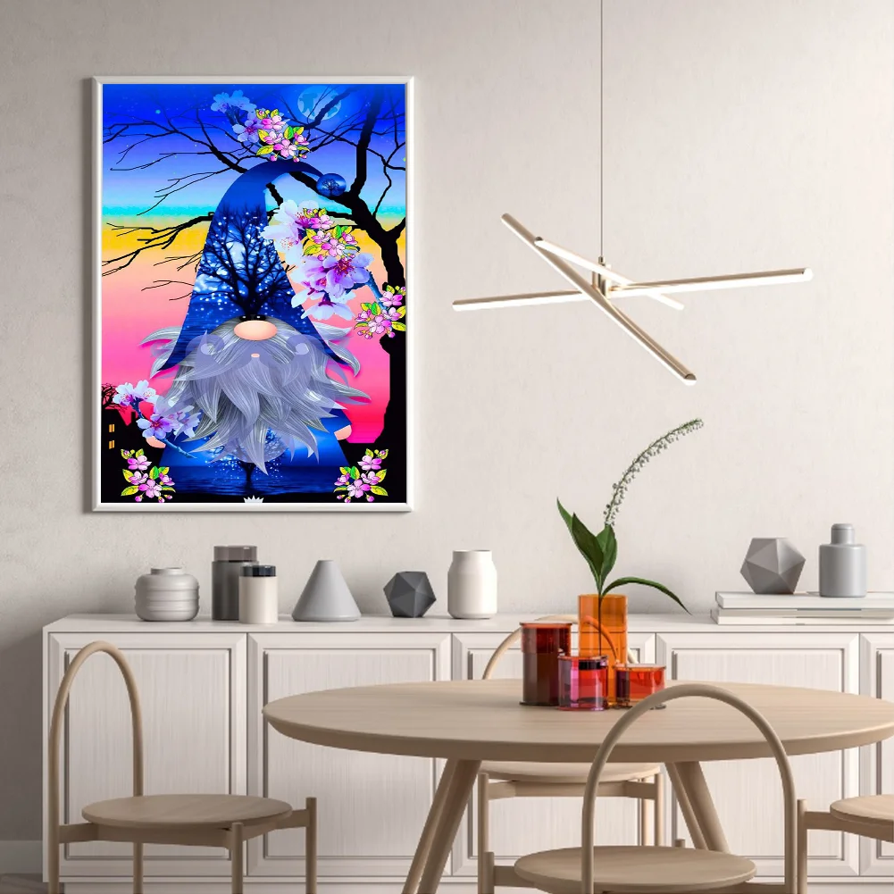 Full Round Diamond Painting 30*40cm - Colorful Goblin