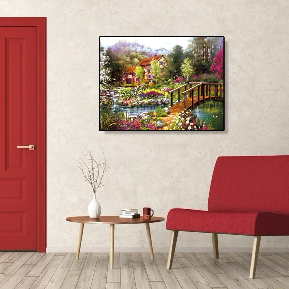Bridge Cottage - Paint By Number(50*40cm)