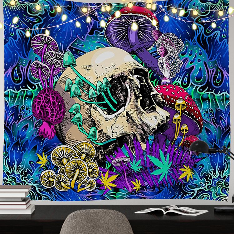 Printed Tapestry - Skull