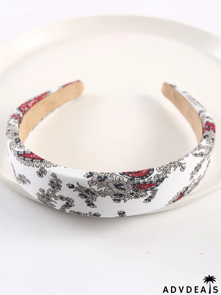 Floral Print Headband