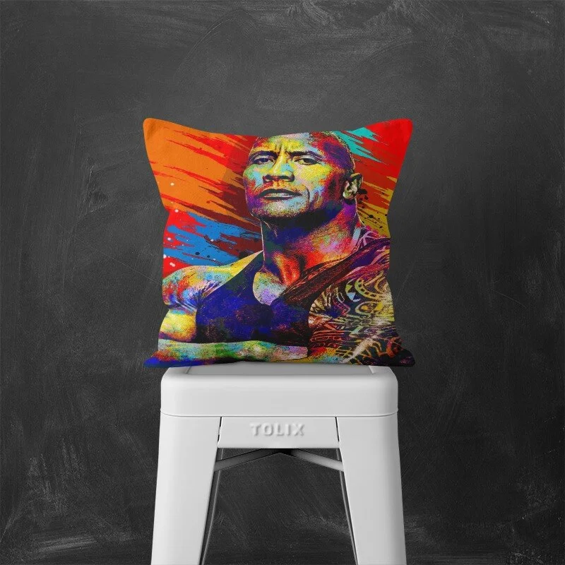 Athvotar Johnson Shrek Pillowcase Decorative Cushions for Living Room Sofa Decor Pillow Case Home Cushion Cover 45*45cm 60x60cm