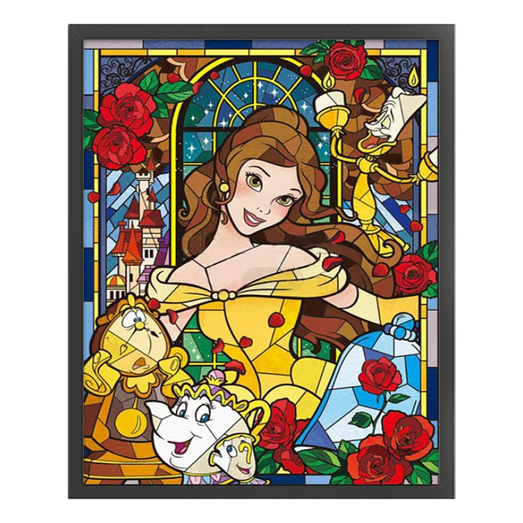 Disney Princess Belle Diamond Painting Kits 20% Off Today – DIY Diamond  Paintings