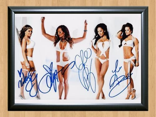 Gail Kim Christy Hemme Brooke Velvet Sky  Signed Autographed Photo Poster painting Poster Print Memorabilia A4 Size