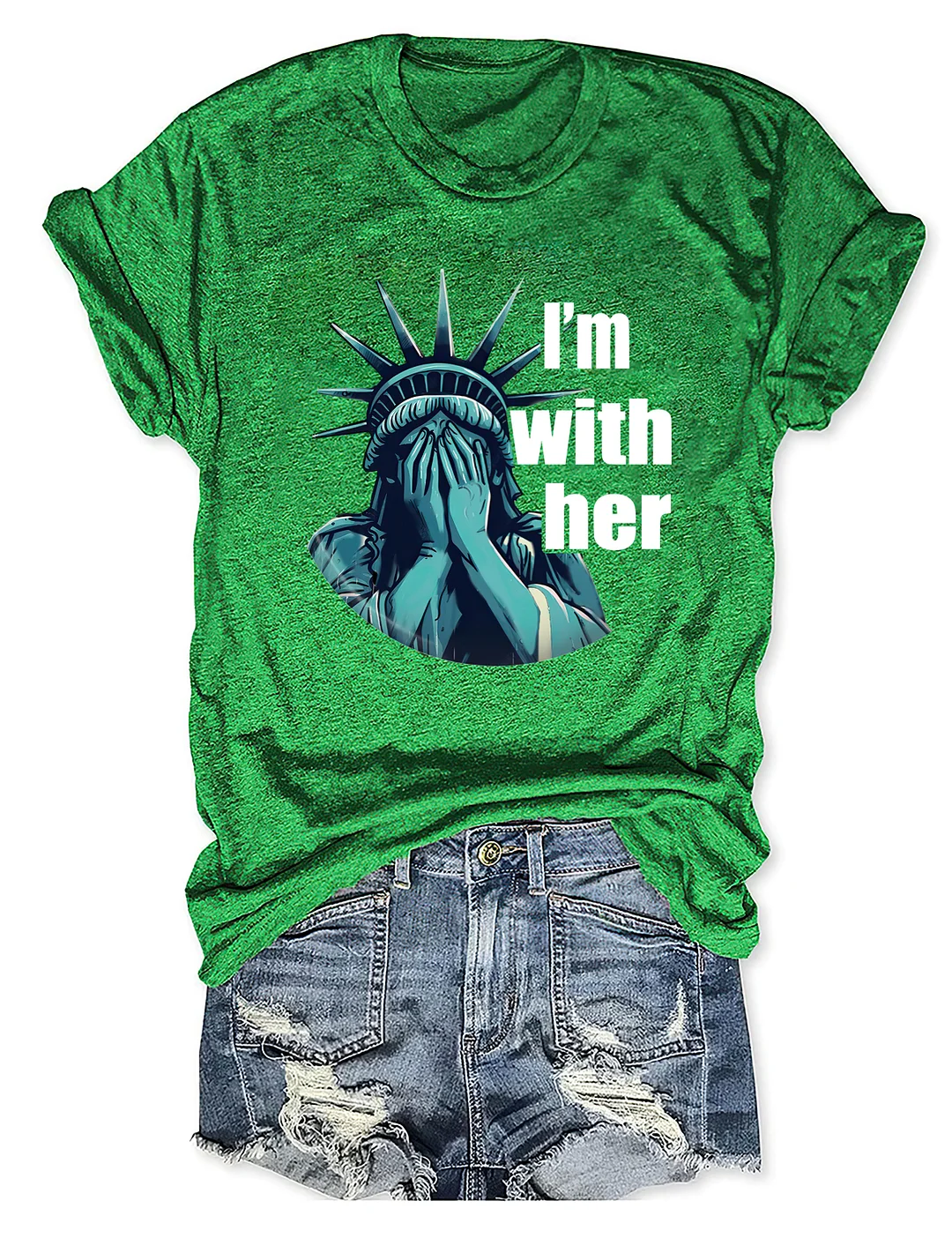 I'm With Her Sarcastic T-shirt