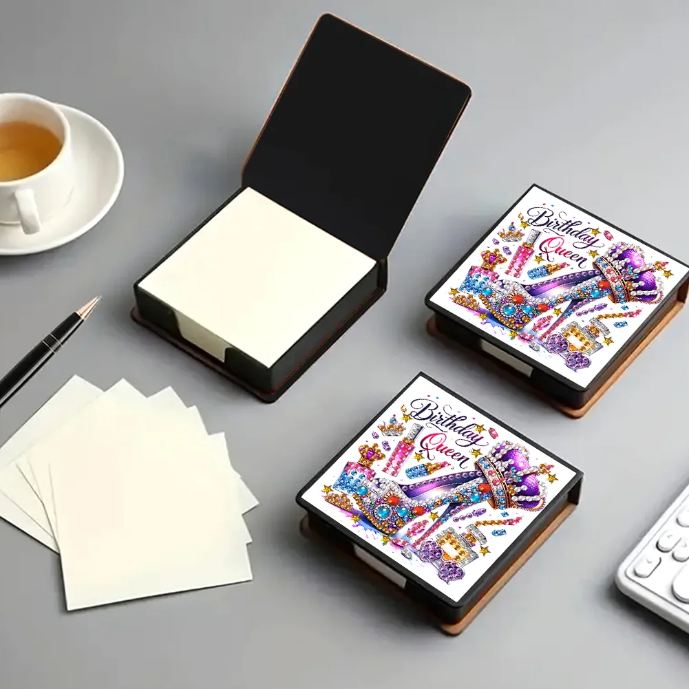 DIY High Heels Diamond Painting Memo Pad Holder Mosaic Kit for DIY Art Craft