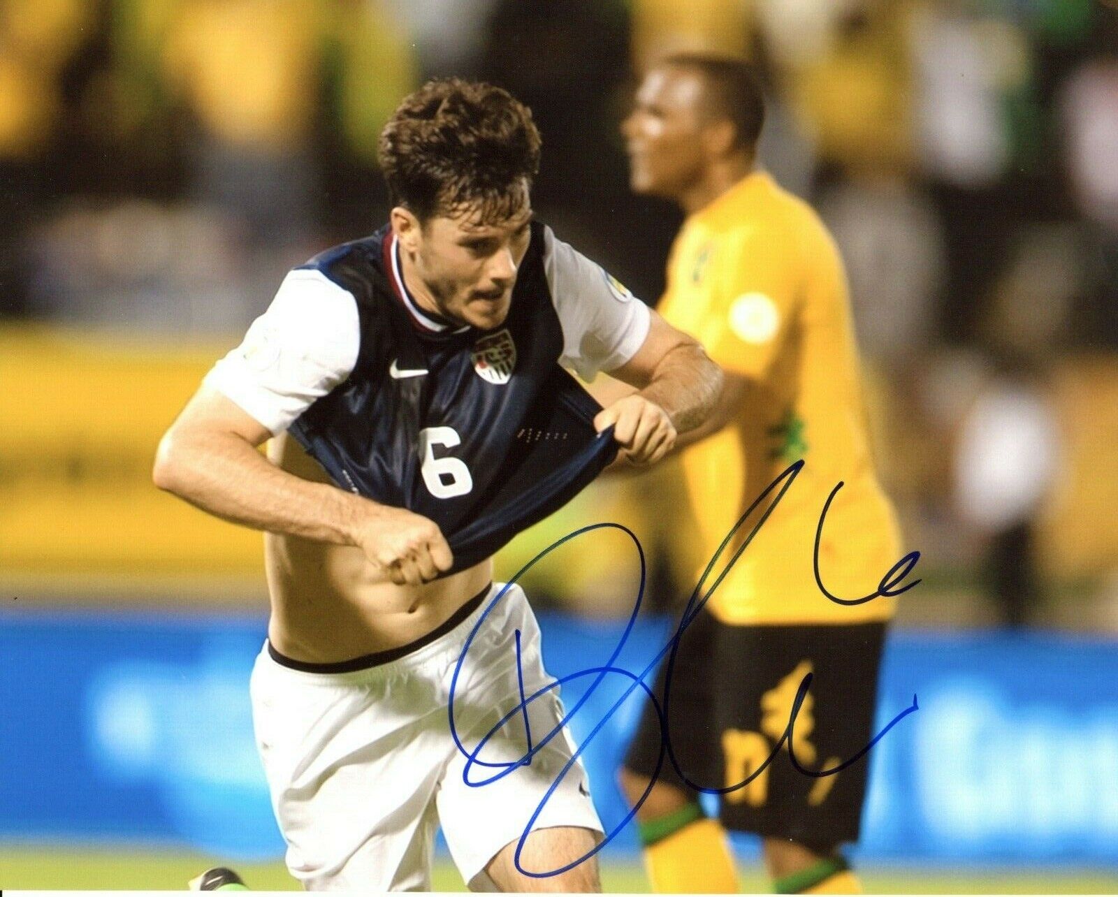Brad Evans Autographed Signed 8x10 Photo Poster painting USA Soccer World Cup COA  Shipping