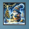 >SALE<5D DIY Full Round Drill Partial AB Diamond Painting Gnome Kit Art Decor 50x50cm