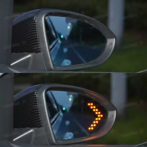 Dronehint 2x 14LED Arrow Panel Car Side Mirror Turn Signal Indicator Light Universal Parts (For: Acura) Parts