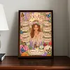Floral Arch Curly Hair Lady Special Shaped 5D DIY Partial Drill Diamond Painting Kits for Adults Beginners Home Decor Diamond Dots Paintings Diamond Art Kit 11.81x15.75inch