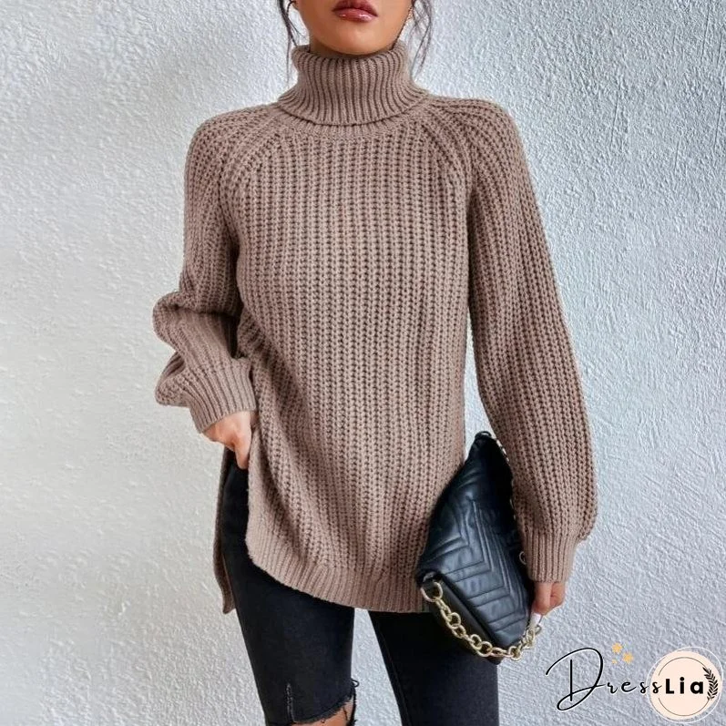 Casual Turtleneck Sweater