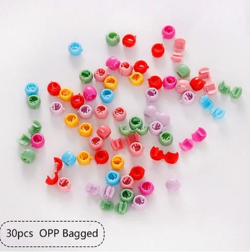 20-50 Pcs Baby Girls Small Hair Claw Cute Candy Color Flower Blossoms Jaw Clip Children Hairpin Hair Accessories New Fashion