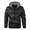 💥2025 New Arrivals!Men's Leather Fashion PU Leather Jacket Men's Coat