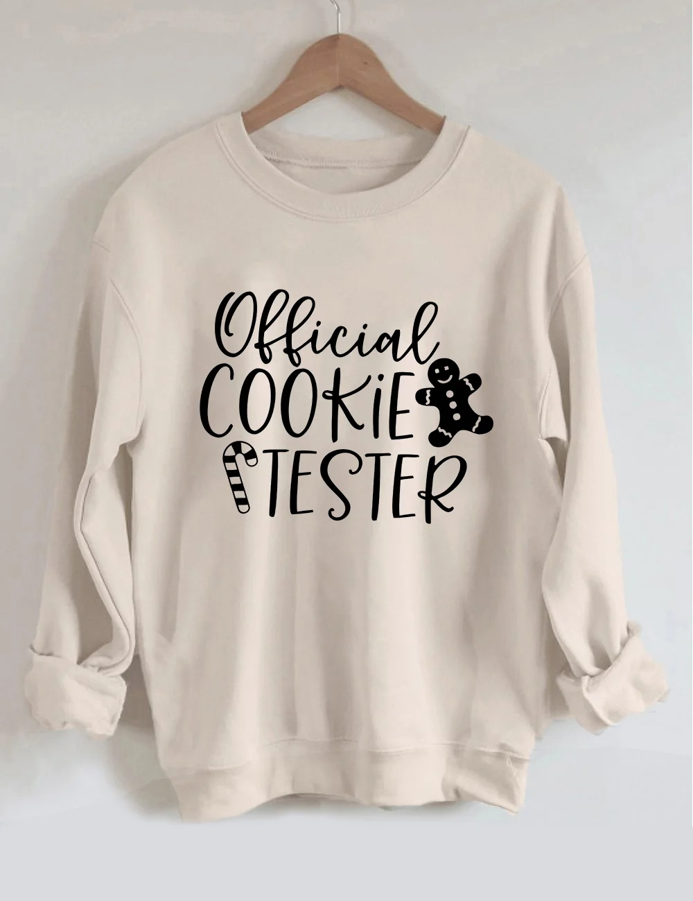 Official Cookie Tester/Baker Christmas Sweatshirt