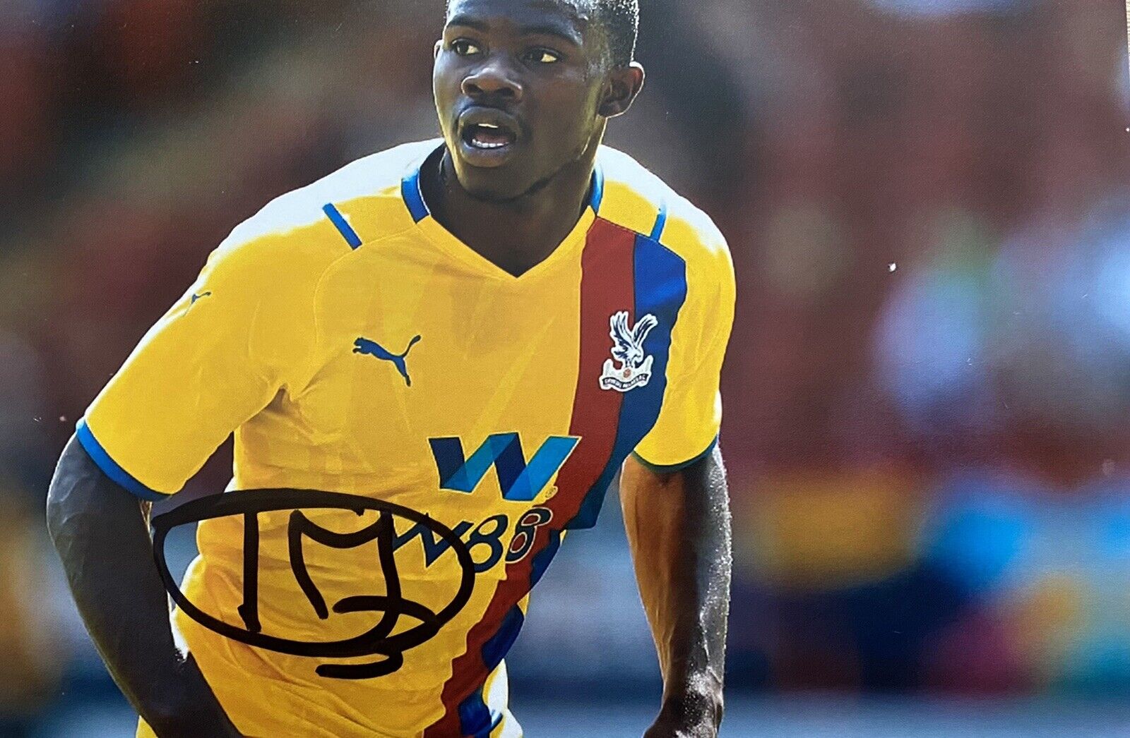 Tyrick Mitchell Genuine Hand Signed Crystal Palace 6X4 Photo Poster painting 2
