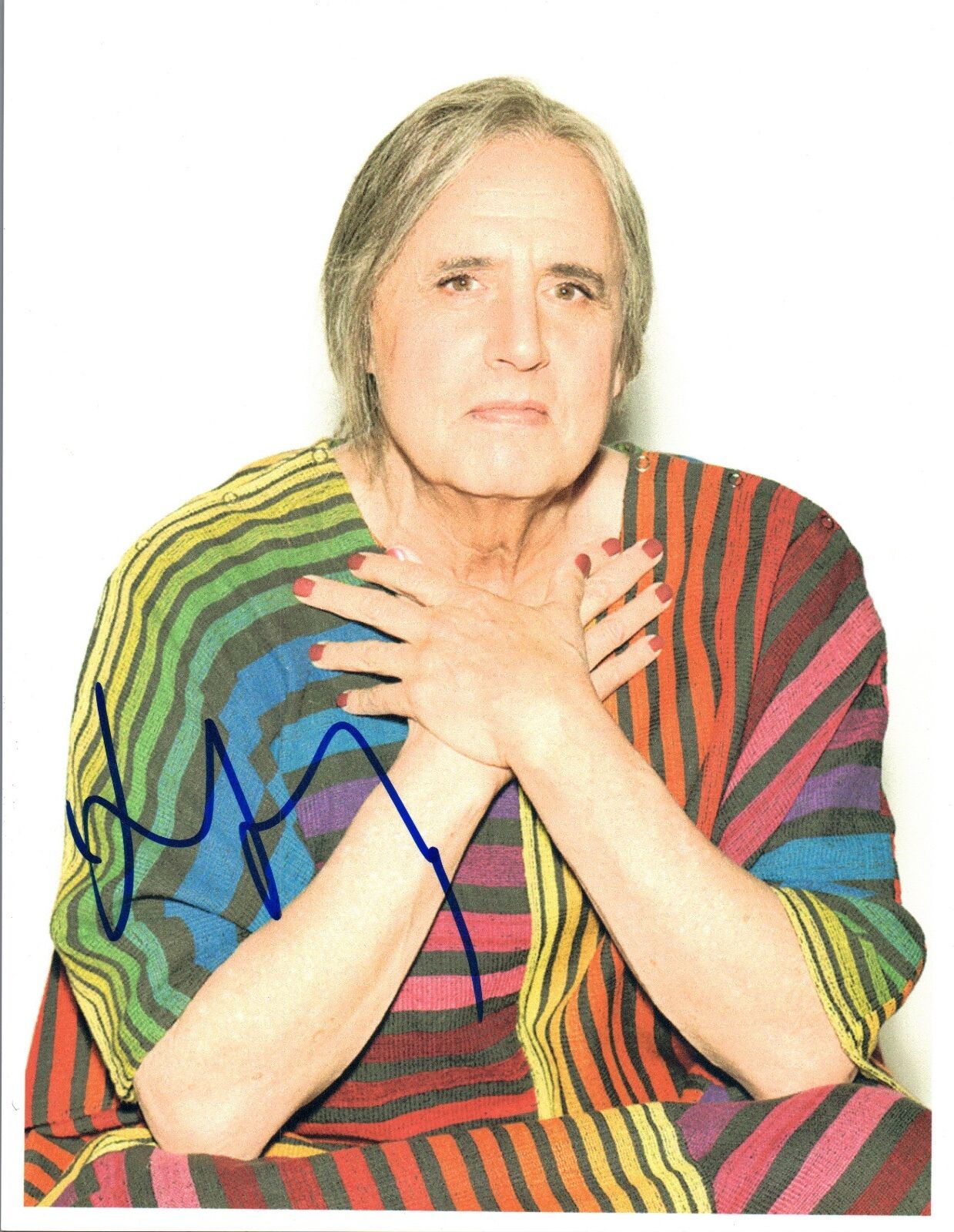 Jeffrey Tambor Signed Autographed 8x10 Photo Poster painting Transparent COA VD