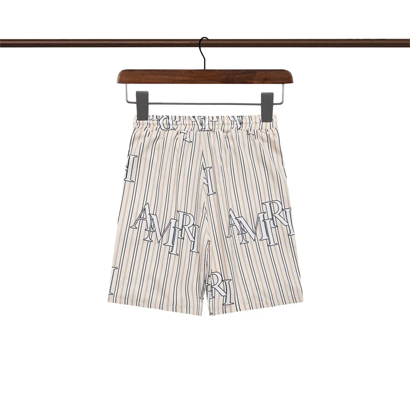 AMIRI 2023 new silk short-sleeved shirt