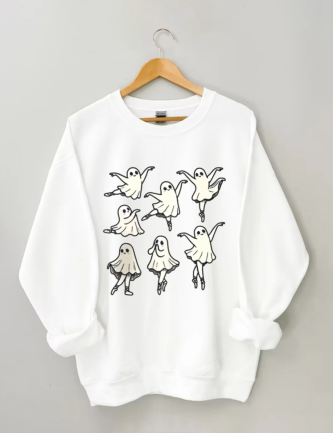 Cute Ballet Ghost Sweatshirt