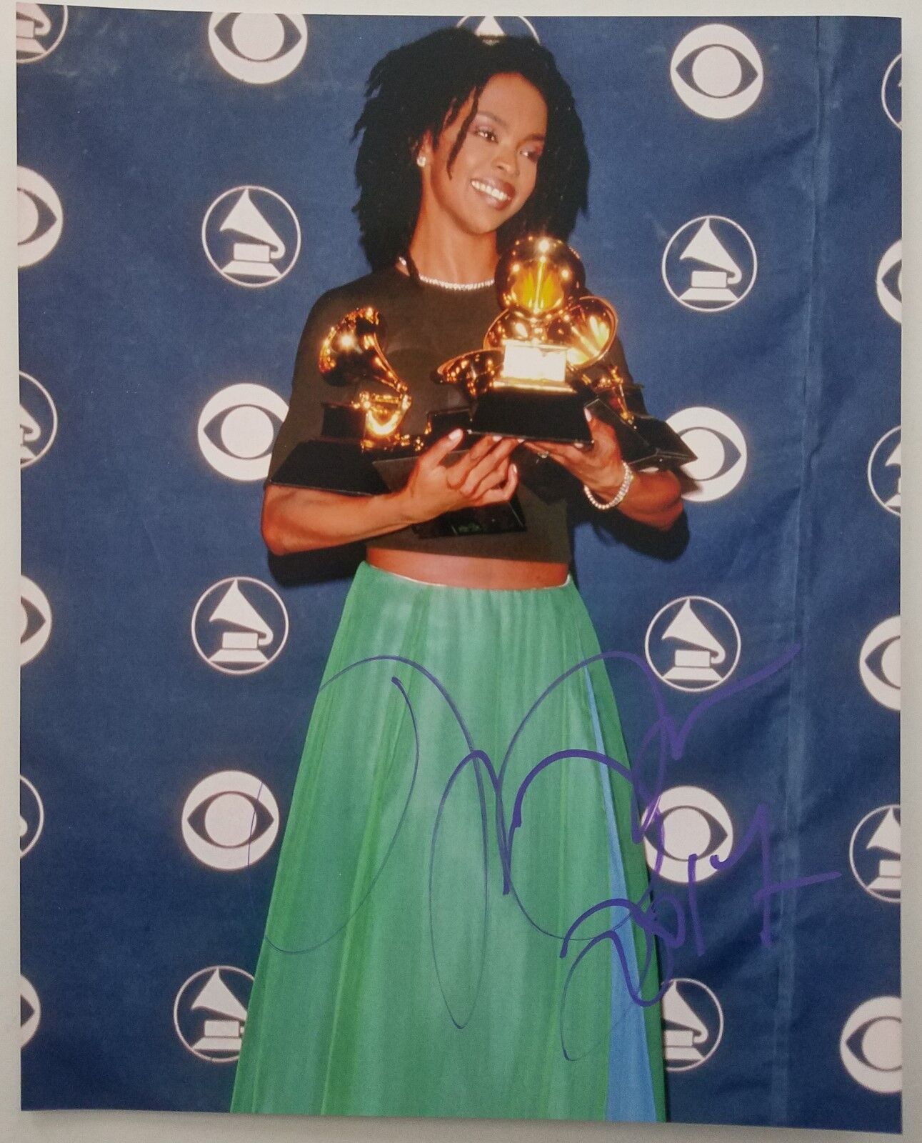 Lauryn Hill Signed 8x10 Photo Poster painting The Fugees Rapper MC Hip Hop Legend RARE RAD