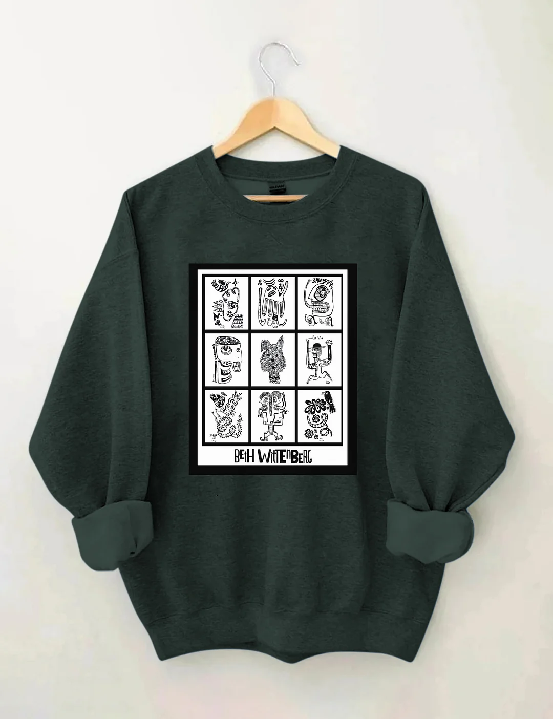Beth Wittenberg Celebratory Doodle Sweatshirt