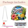 DIY Summer Pineapple Beach Diamond Painting Pendant(Single Sided)