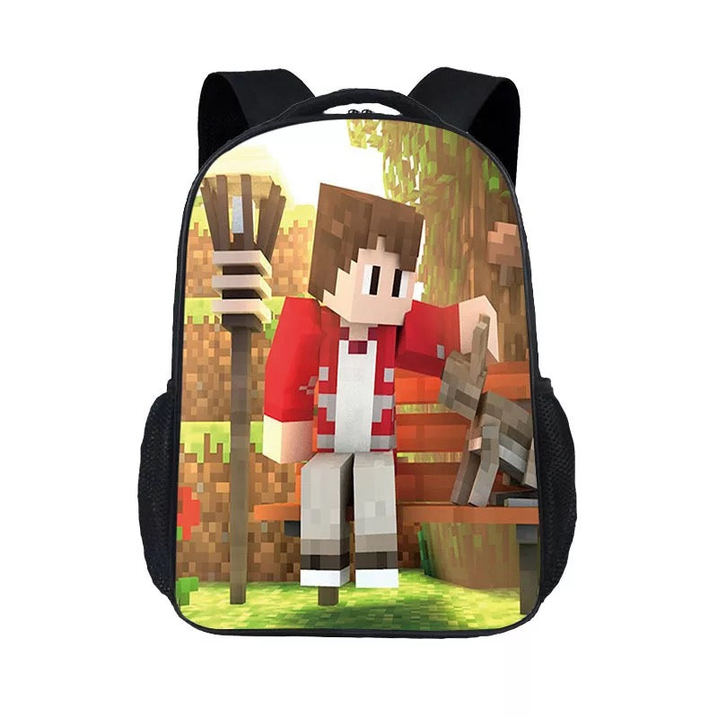 Minecraft #13 Backpack School Sports Bag