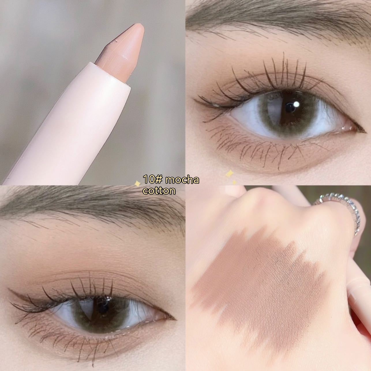 SWEETMINT Highlighting Eyeshadow Pen for Versatile Makeup, Brightens Eye and Nose, Retractable and Rotating Eyeliner, sweetmint Highlighting Eyeshadow, Pen for Versatile Makeup, Brightens Eye and Nose