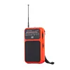 Portable Pocket AM FM Radio Battery Operated Pointer Radio Built-in Speaker
