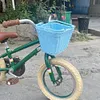 Bike Front Basket with Handles Cute Square Bicycle Basket for Kids Adult Bikes