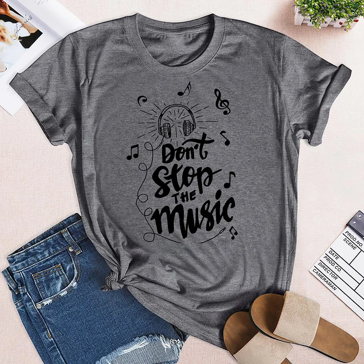 Dont Stop The Music T-Shirt-03462-Annaletters