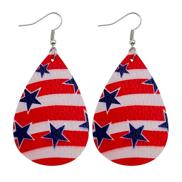 AL™ Fashion Vintage Leather Earrings-Annaletters