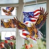 Diamond Painting Acrylic American Eagle Hanging Pendant