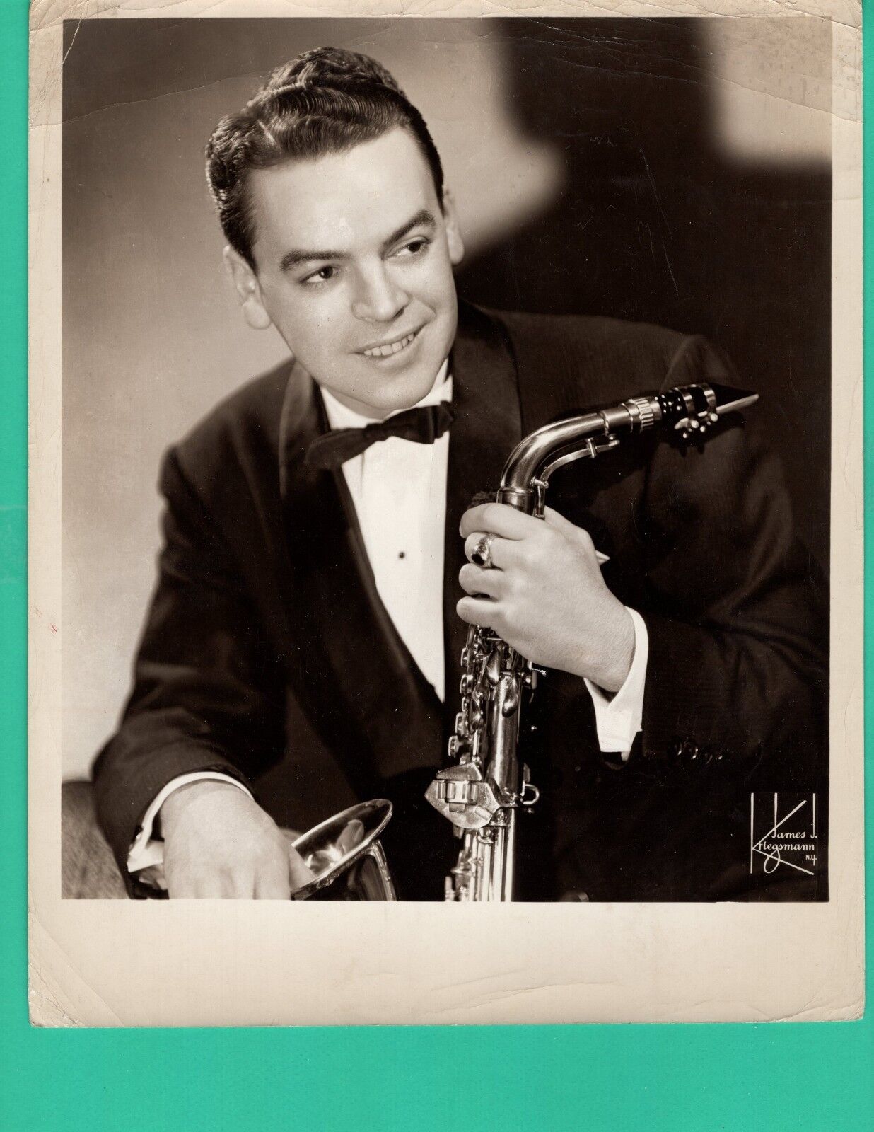 LES BROWN Jazz Musician Bandleader Promo 1940's Photo Poster painting 8x10 by James Kriegsmann