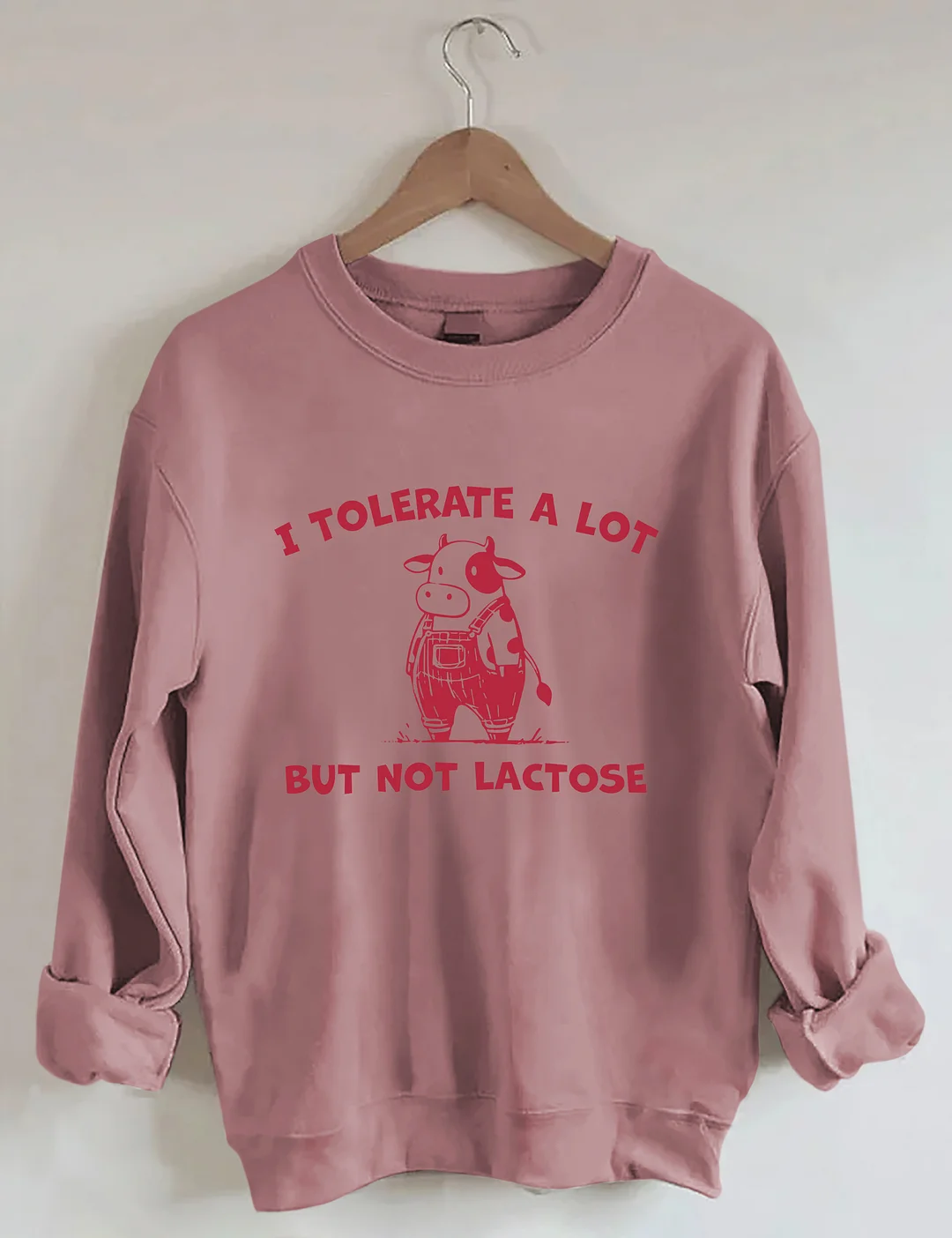 I Tolerate A Lot But Not Lactose Funny Sweatshirt