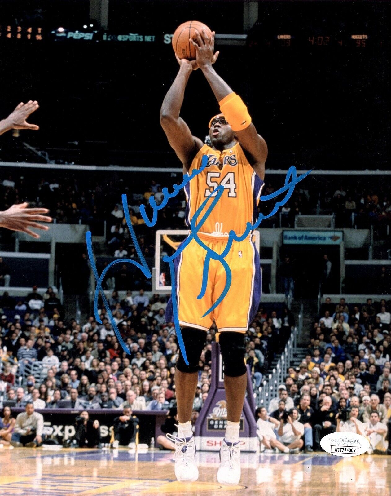 HORACE GRANT Autograph SIGNED 8x10 L.A. LAKERS Photo Poster painting JSA Certified AUTHENTIC