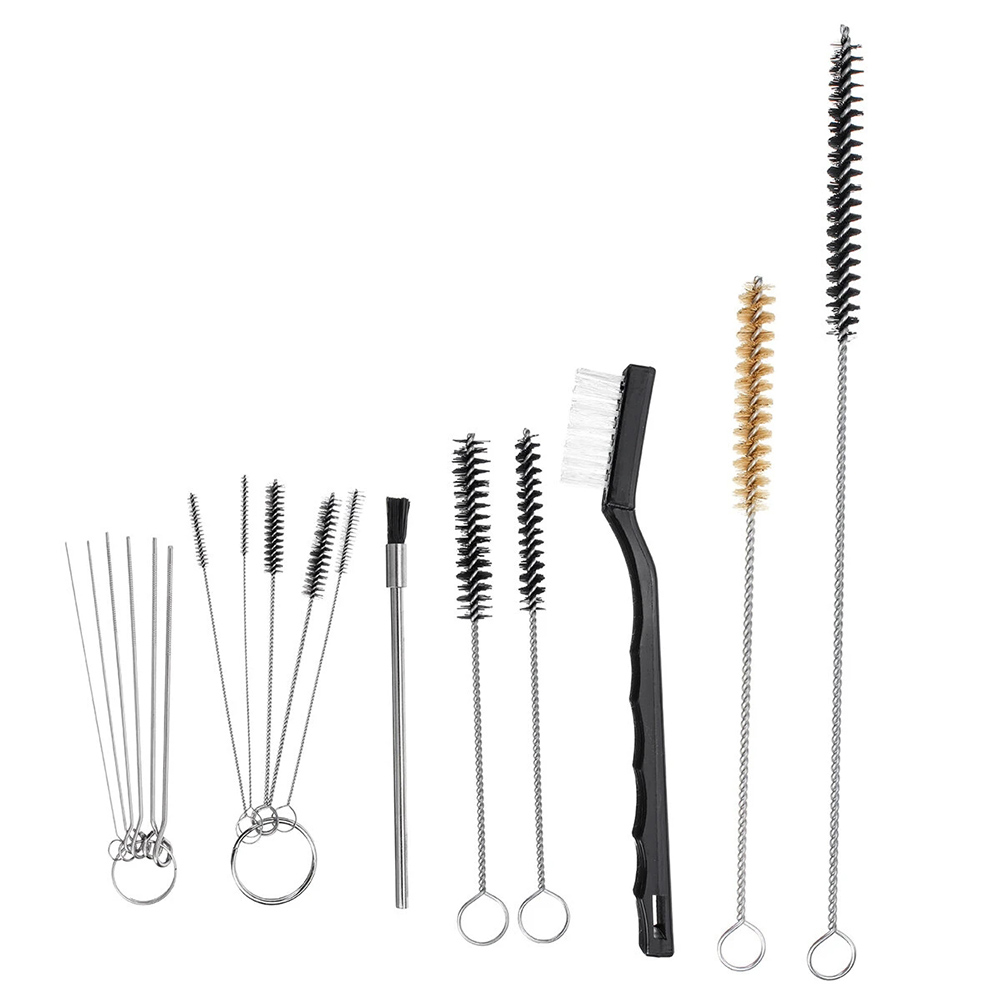 

17pcs Spray Gun Nozzle Pipe Cleaning Brush Kit Auto Parts Clean Strip Brush, 501 Original