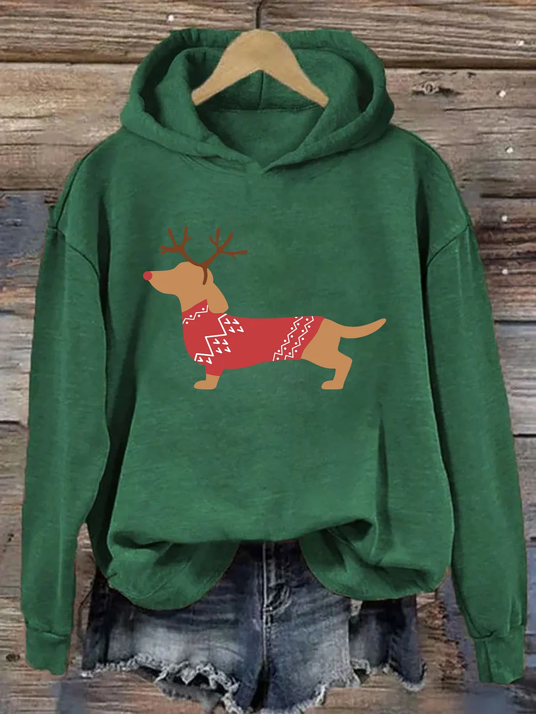 Dachshund Christmas Hoodie