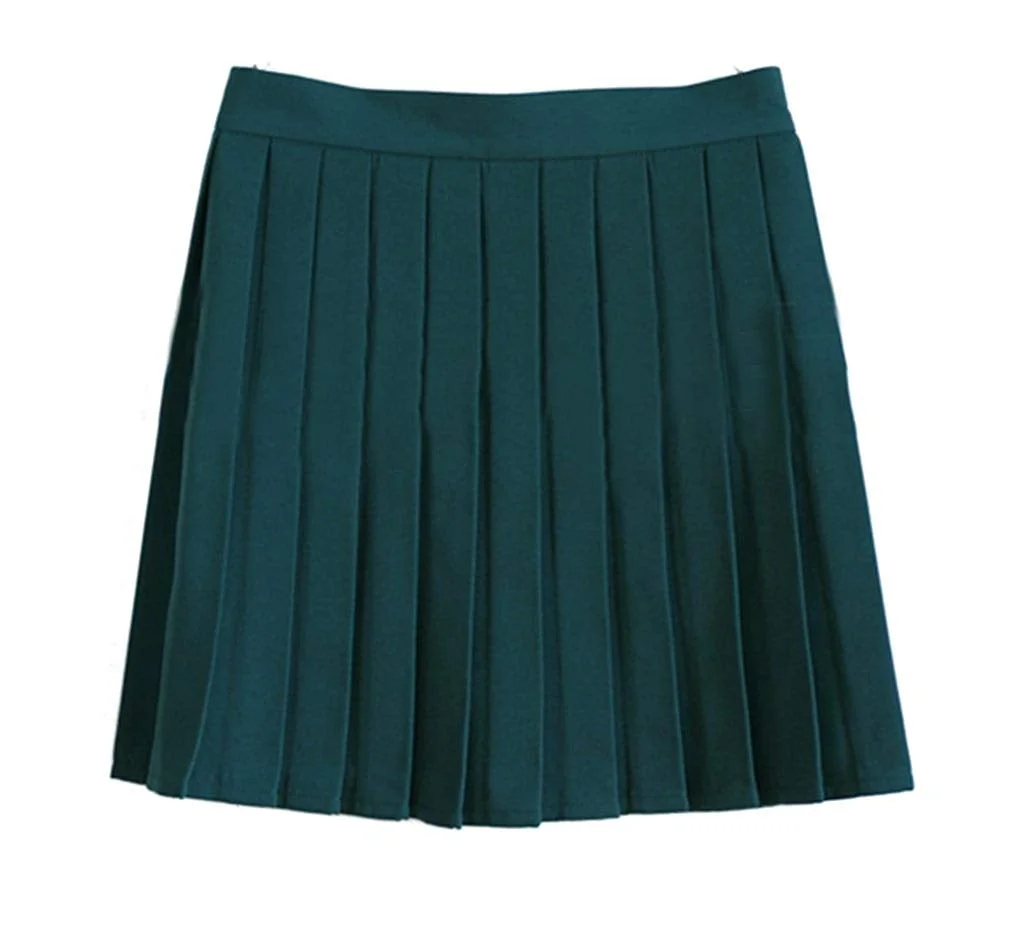 Women's Japan high Waisted Pleated Cosplay Costumes Skirts