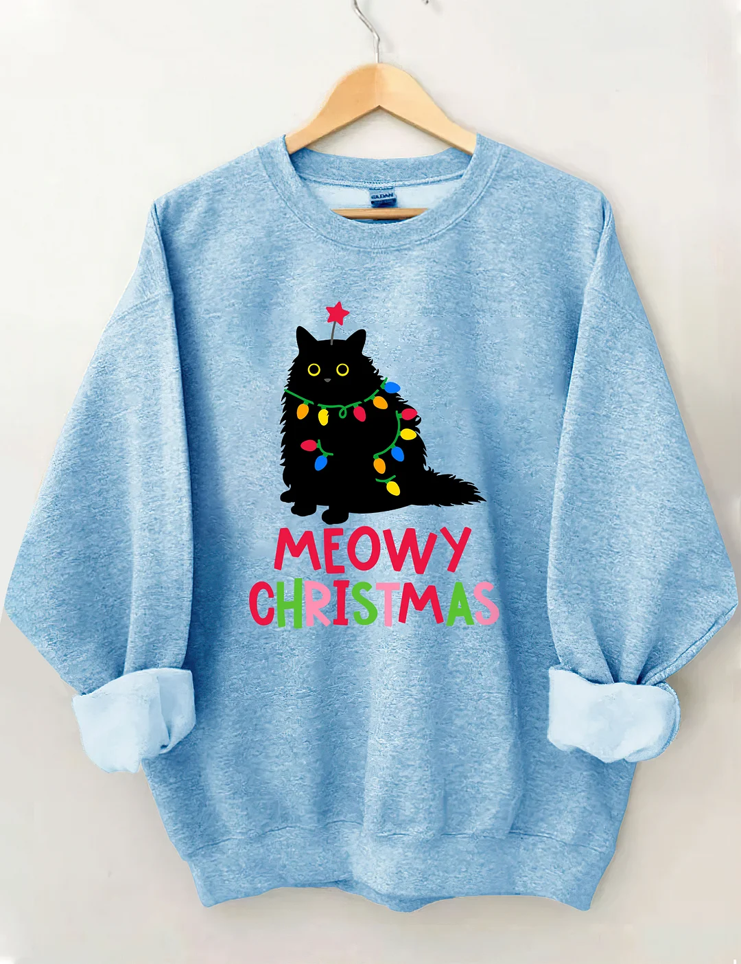 Meowy Christmas Sweatshirt