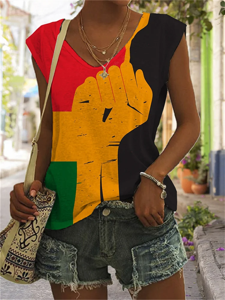 Juneteenth Black Pride Comfy Tank Top