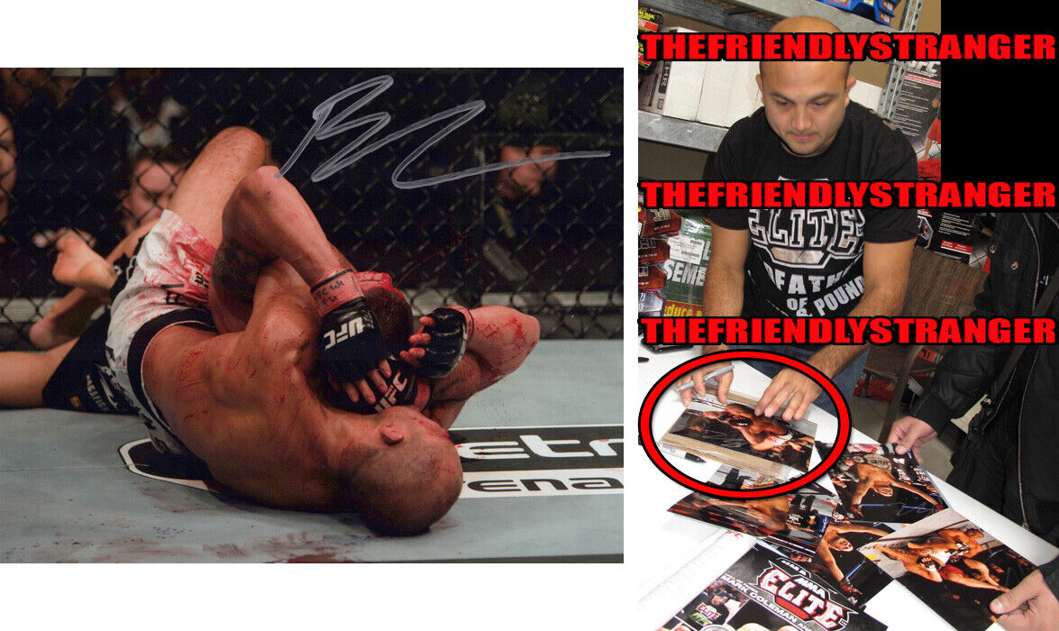 BJ PENN signed Autographed UFC