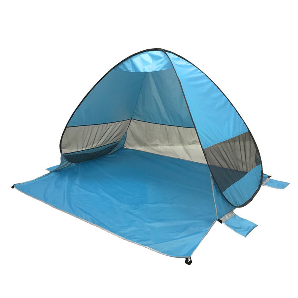 

Automatic Pop Up Folding Beach Tent Fishing Camping Shade Shelter (Blue, 501 Original