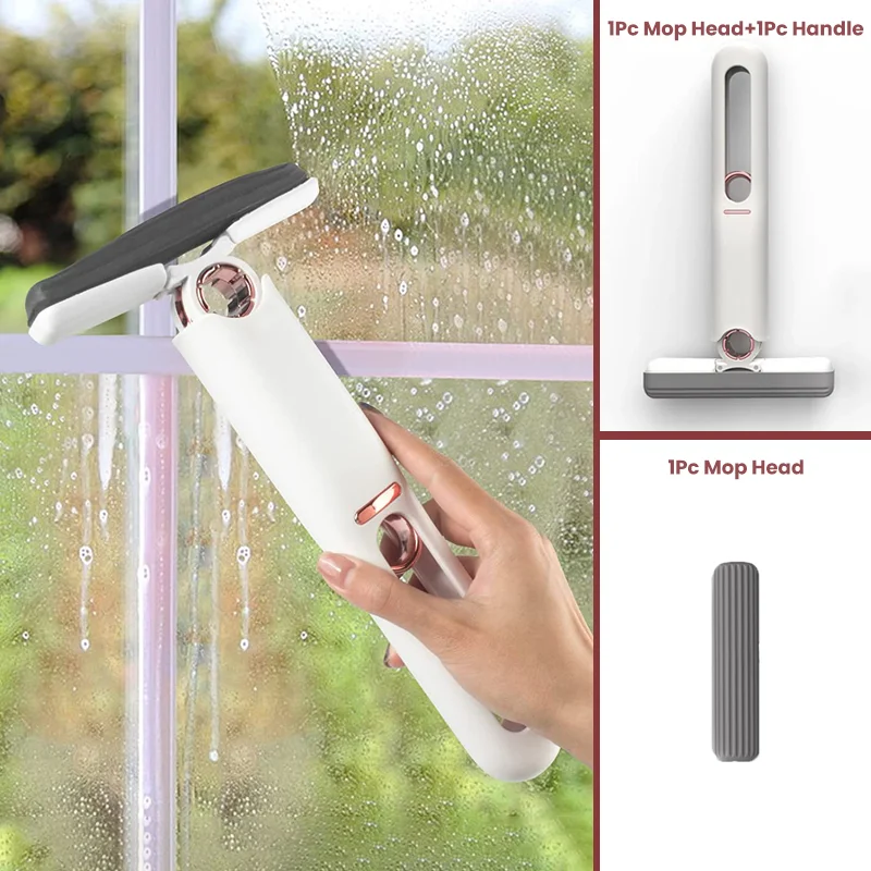 SAKER&reg; Portable Self-Squeeze Mini Mop