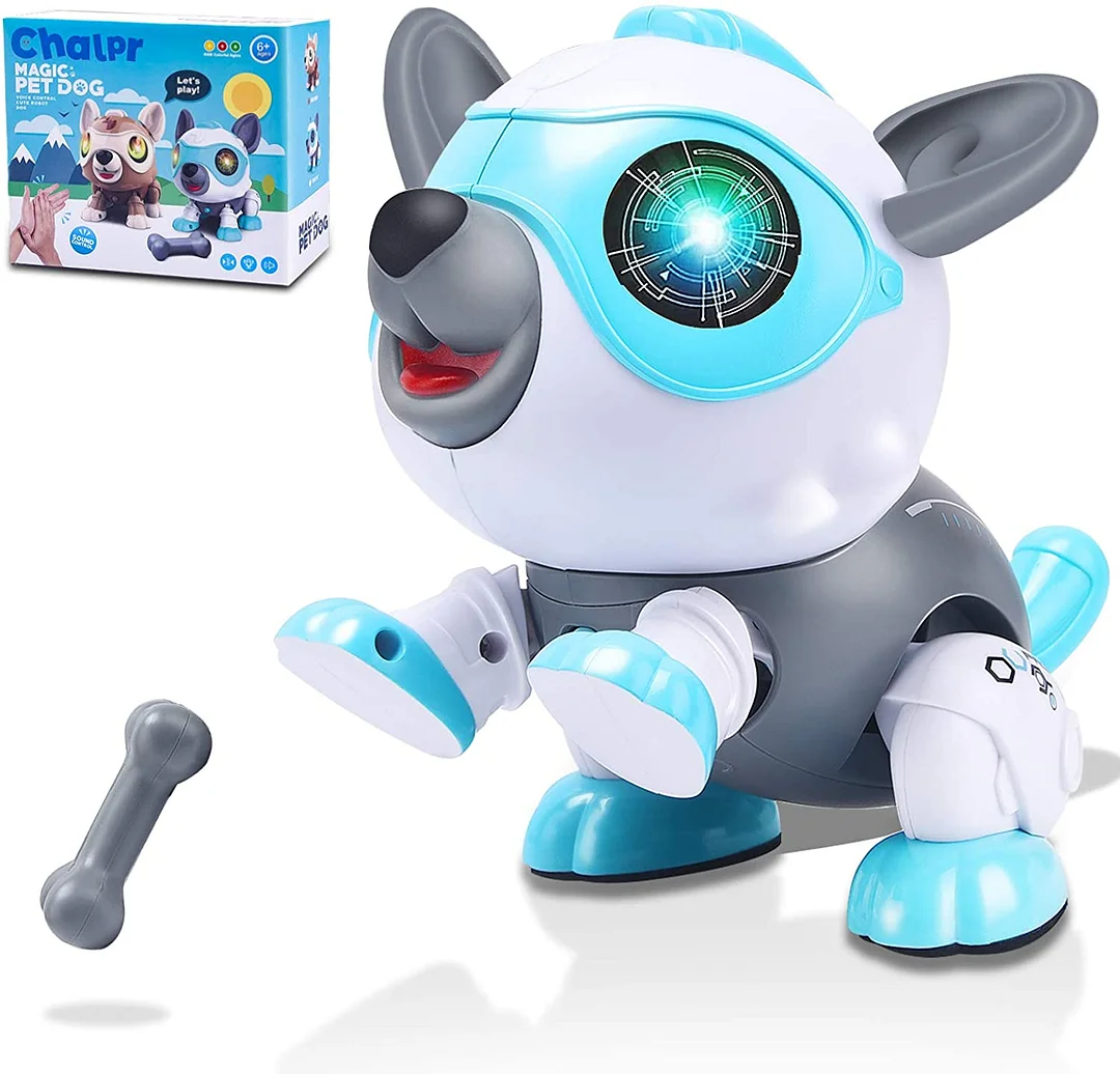 DIY Robot Dog Animals Toy for Kids Smart Puppy Interactive Intelligent Educational Kids Toys, Gifts for children aged 3-8