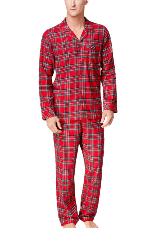 Matching Family Christmas Pajama Sets Loungewear for Adult Kids-elleschic