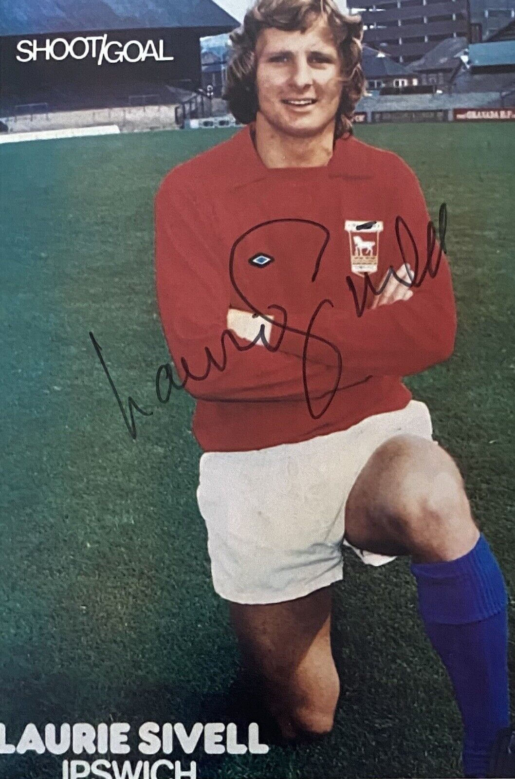 Laurie Sivell Genuine Hand Signed Ipswich Town 6X4 Photo Poster painting