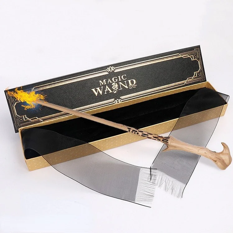 ToyTime 2023 New Arrivals Harry Potter Electronic Magic Wand Fire Wand Hermione Dumbledore Sirius Snape Magical Wand