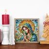 Religiöse Madonna - speziell geformtes Diamantgemälde - 30*30cm