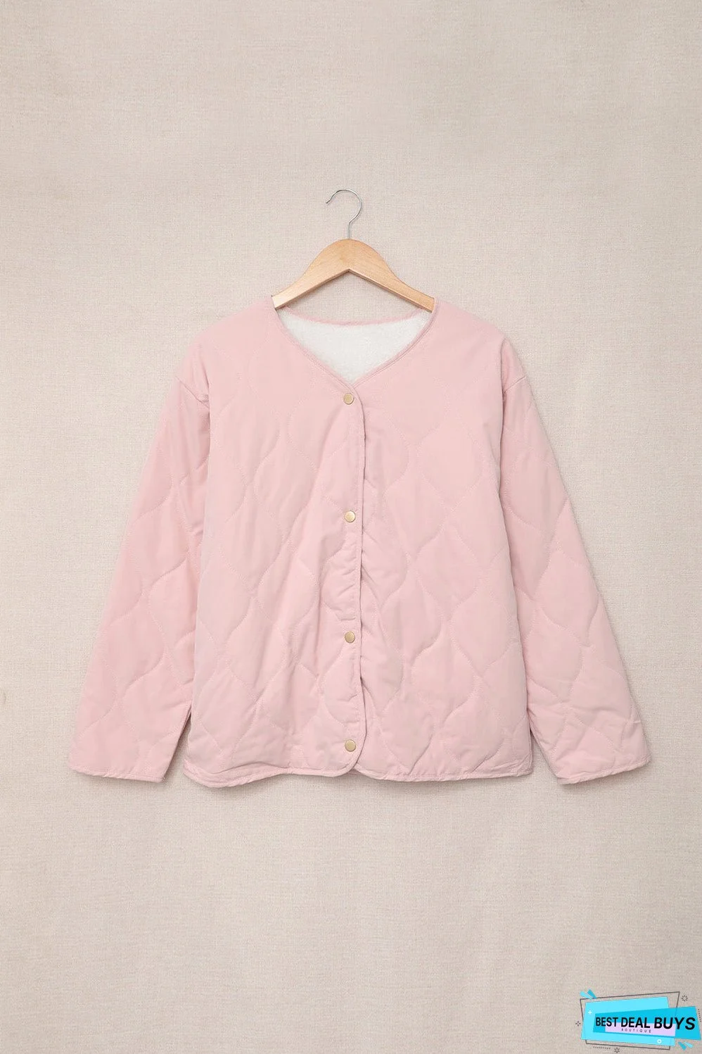 Buttoned Double-sided Coat