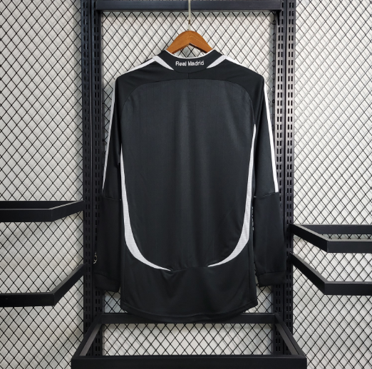 Retro 06/07 Real Madrid Third Away Long Sleeve Football Shirt Thai Quality